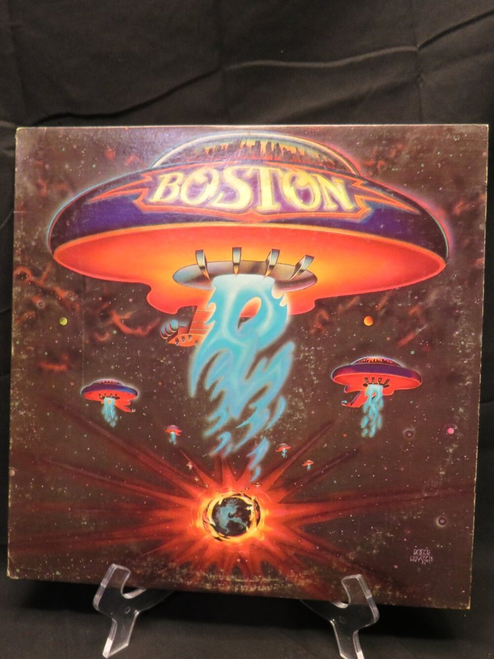 Boston 1976 Epic Records "Boston" Vinyl Record LP 34188